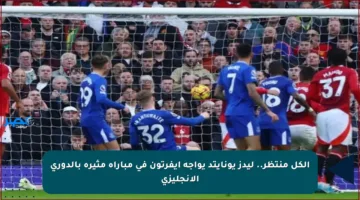 الكل منتظر.. ليدز يونايتد يواجه إيفرتون في مباراة مثيرة بالدوري الإنجليزي